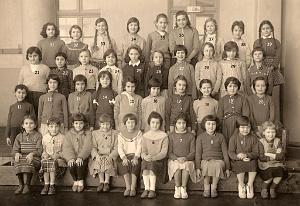 ECOLE LAMORICIERE FILLES 1959 XXX N01 MME TABARROT